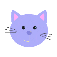 Cat Think Sticker