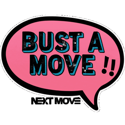 Bustamove Sticker by NEXT MOVE DANCE