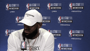 lebron james interview GIF by NBA