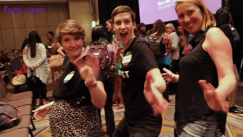 Jazz Hands GIF by FemInEM