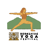 BerkshireYogaFestival byf yoga festival berkshire yoga festival mybyf Sticker