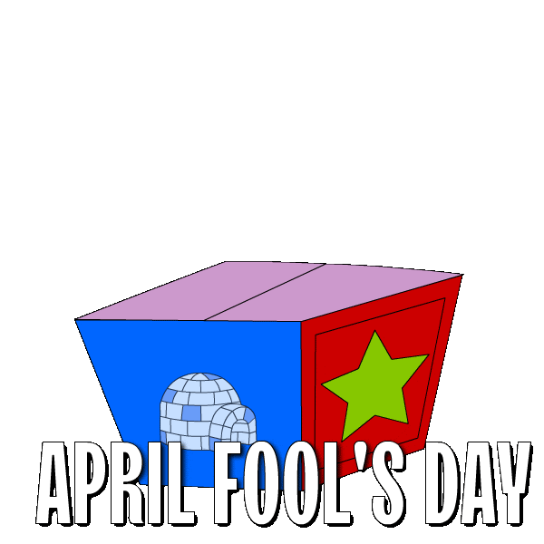 Celebrate April Fools Sticker by Pudgy Penguins