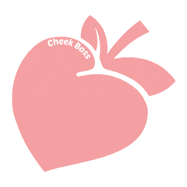 thecheekboss giphyupload peach cheeky peachy Sticker