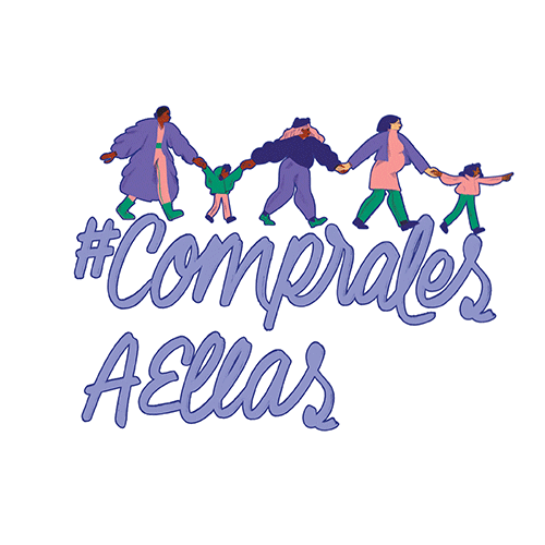 Cómprale A Ellas Sticker by Impulsa con Facebook