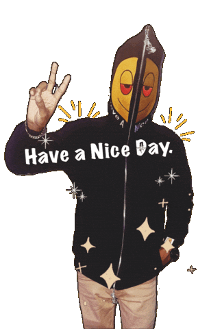 Have A Nice Day Love Sticker by Junzie-J