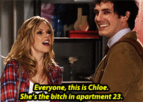 chloe dont trust the b in apartment 23 GIF