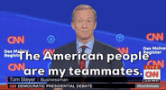 Democratic Debate Tom Steyer GIF by GIPHY News