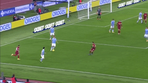 AmanteDellaBola giphyupload roma derby lazio GIF