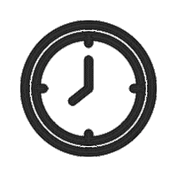 Neon Reloj Sticker by Happy Punk Panda