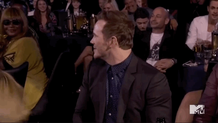 chris pratt GIF by MTV Movie & TV Awards