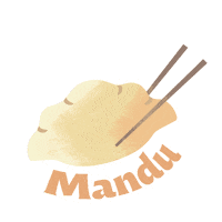 bibigoglobal dumpling dimsum gyoza bibigo Sticker