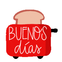 Breakfast Buenos Dias Sticker by Ceroseisocho