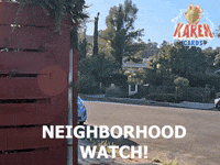 karencardstcg side eye karen peekaboo watching you GIF