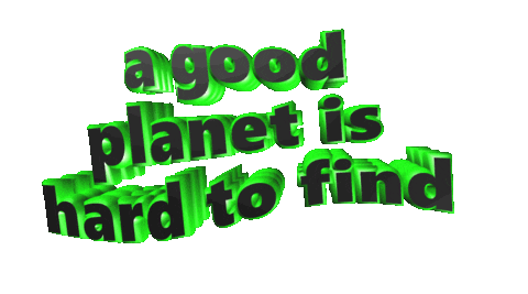 Climate Change Earth Day Sticker by GIPHY Text