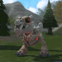 RuneScape pet video games skeleton dinosaur GIF
