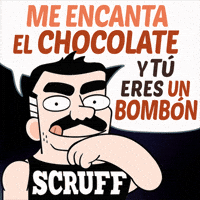 Chocolate Scrufflatino GIF by SCRUFF