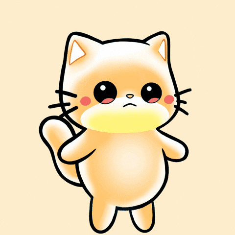 Cat Snow GIF by Mochimons