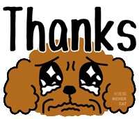 Goldendoodle Thank You Sticker