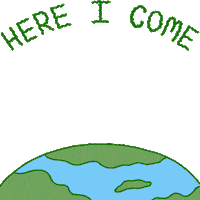 Heading Over On My Way Sticker by Holler Studios