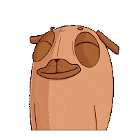 Dog Love Sticker by BigBrains