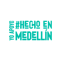 Medellin Sticker by Alcaldía de Medellín