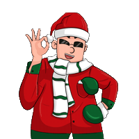 Merry Christmas Love Sticker by BoxAreUs