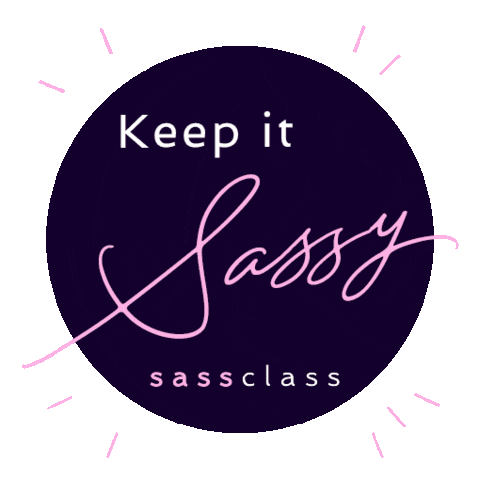 Sassy Girl Sticker by SassClass