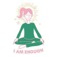 Iamenough Sticker by Indoganic Official