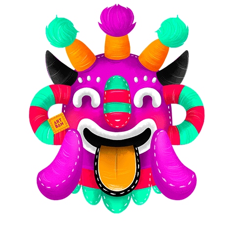 artban_ feliz aww aw emocionado Sticker