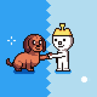 Polar Bear Betakkuma GIF by Abstract HotDogs