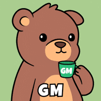 BearishAF coffee good morning adorable abstract GIF