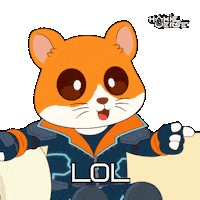 No Way Lol Sticker by Hamieverse