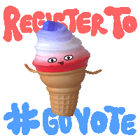 Register To Vote Election 2020 Sticker by #GoVote