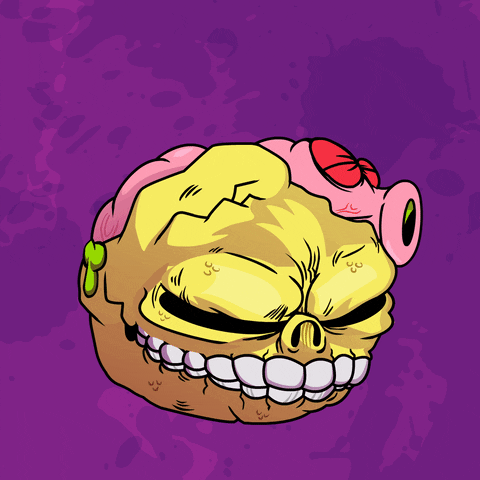 Skull Face GIF by MadballsX