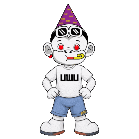 Party Pop Blush Sticker by Zhot