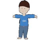 Jump Jumping Sticker