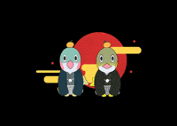 Happy New Year 新年 GIF by Shimizukouen