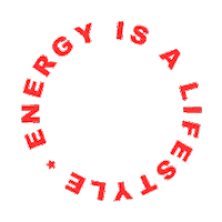 gym energy Sticker