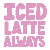 Iced Coffee Sticker