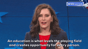 Gretchen Whitmer Education GIF by GIPHY News