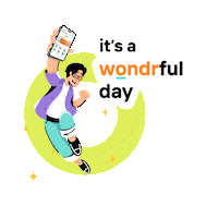 Happy Lime Sticker by Bank Negara Indonesia