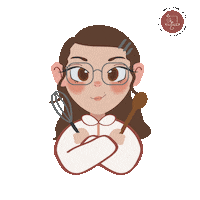 deijicypher illustration character baker cute character Sticker