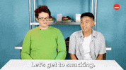 Lets Do It Snacking GIF by BuzzFeed