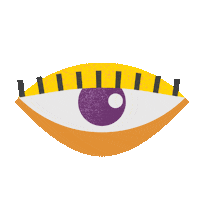 Sleepy Eye Love Sticker