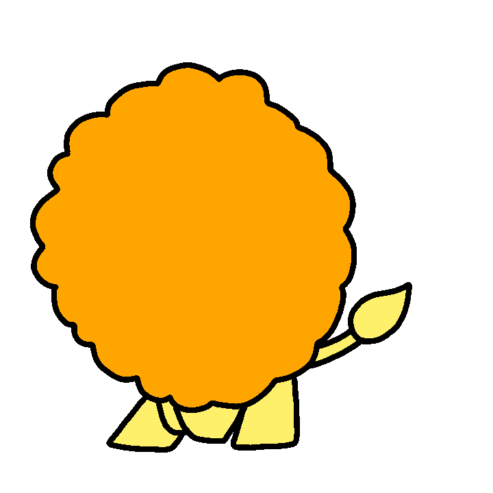 Happy Lion Loop Sticker by Digital Pratik