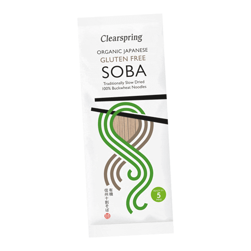Clearspring organic noodles glutenfree soba Sticker