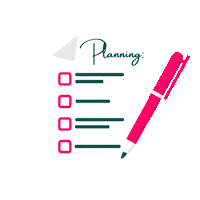 Mariekeva laptop planning roze klikhier Sticker
