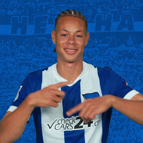 Football Soccer GIF by Hertha BSC