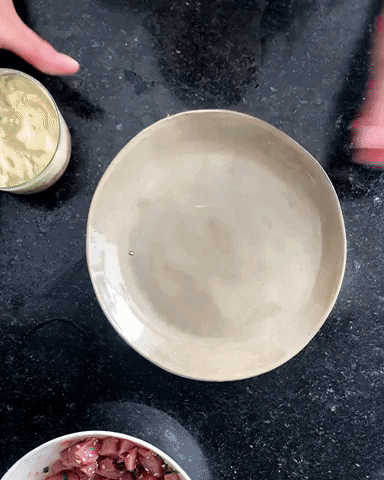 mariaorsini giphygifmaker avocado tuna cocinar GIF