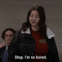 Bored Emma Kenney GIF by ABC Network
